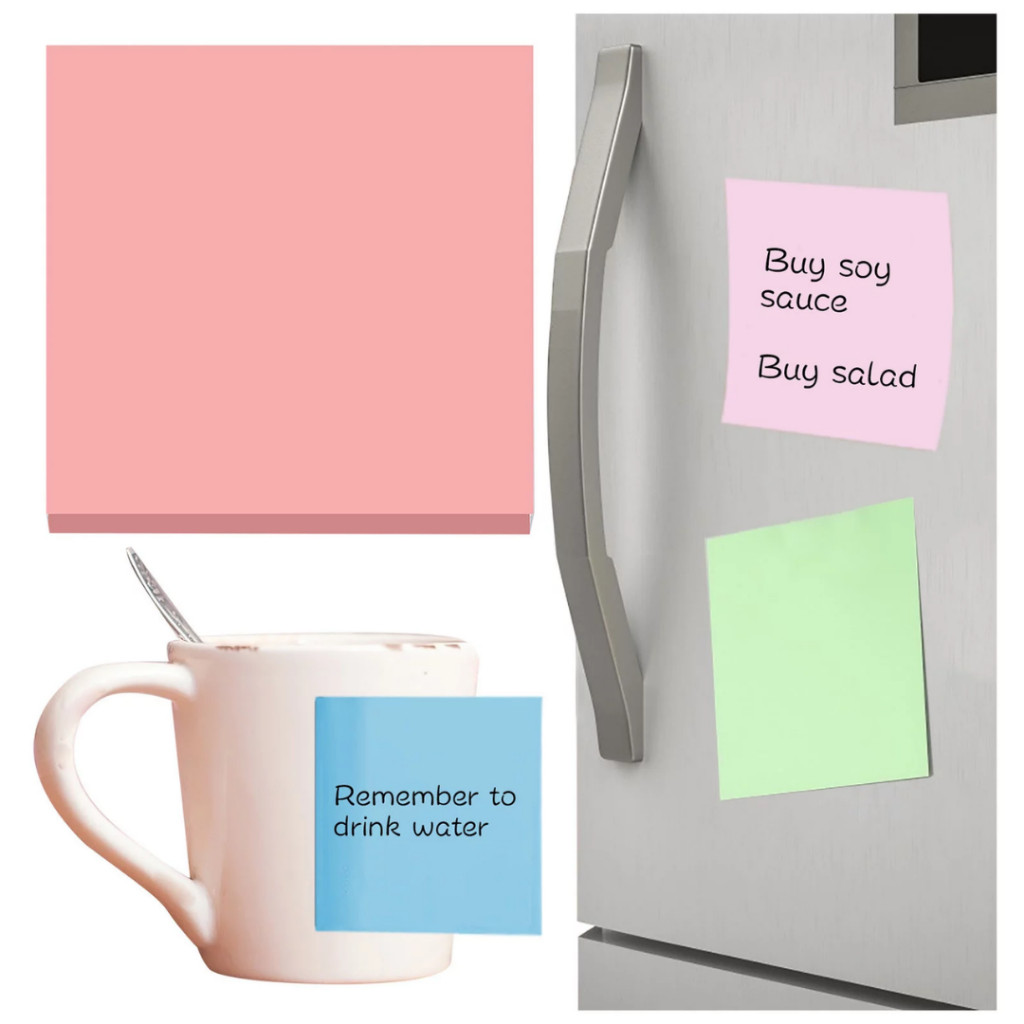 Pink Sticky Note 50 page 70cmx 70cm for Student Working Useful Office stuff - Image 2