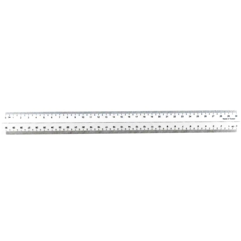 Plastic straight ruler 30cm- Durable and Easy-to-Read Measurement Tool - Image 4