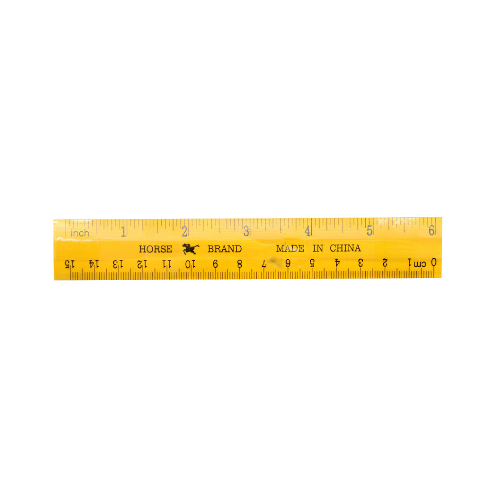 Horse Wood Ruler 15cm - Image 2