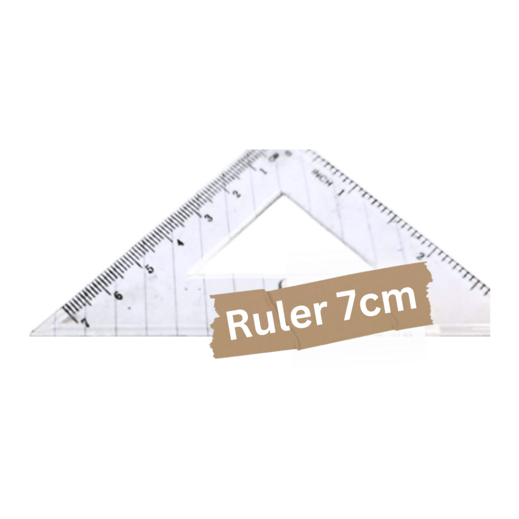 Triangle Ruler (7cm) - Image 2