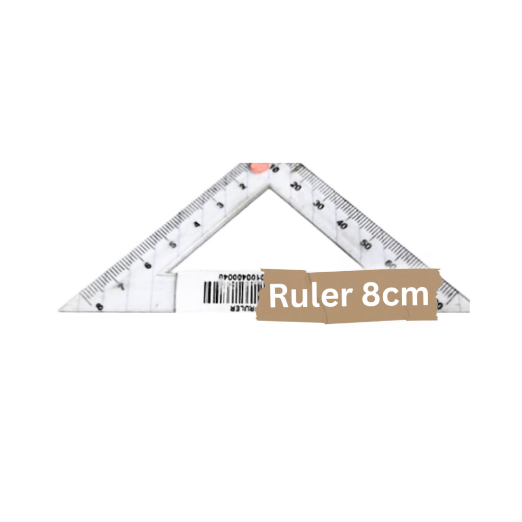 Triangle Ruler (8cm) - Image 2