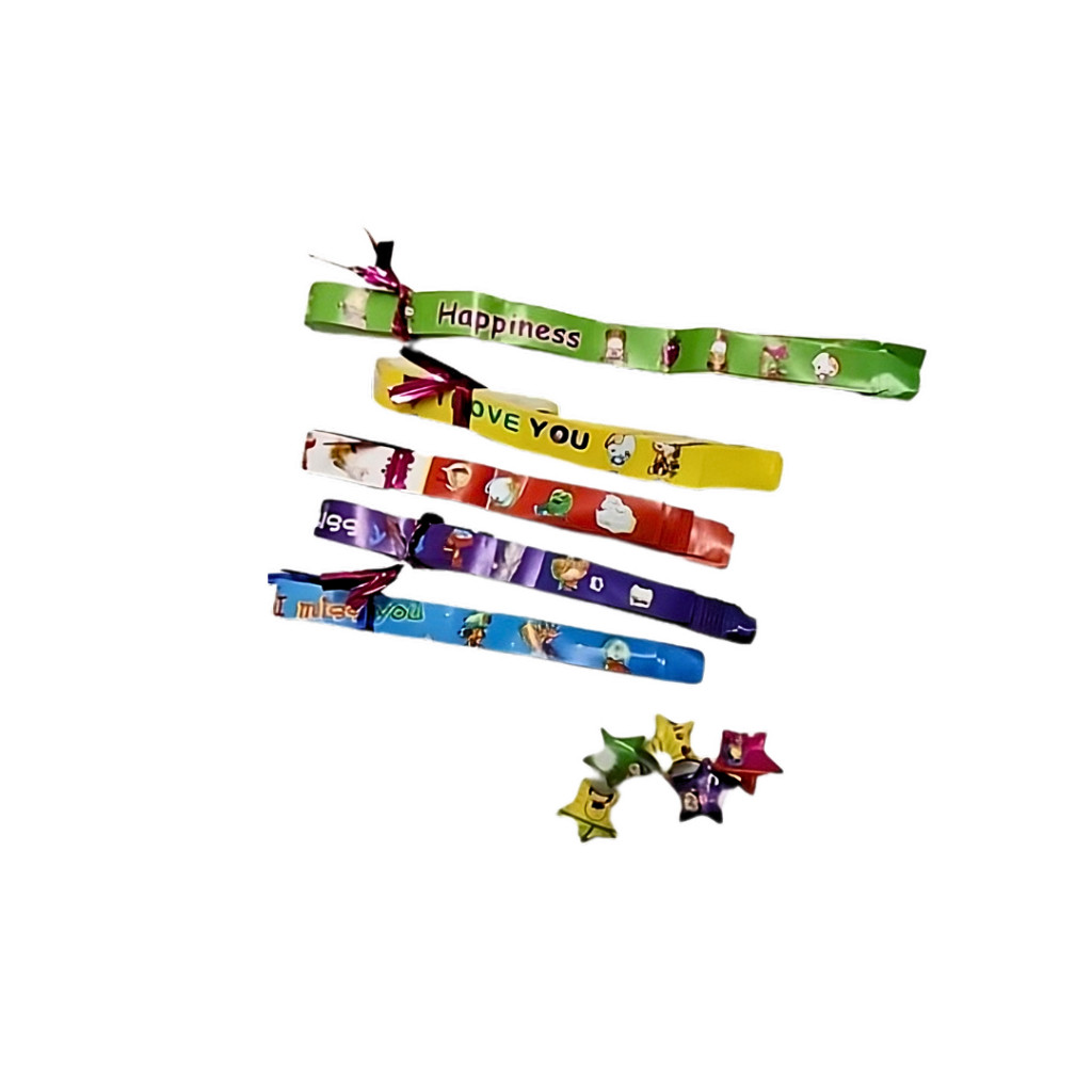 DIY Origami Lucky Star Paper Strips - Image 2