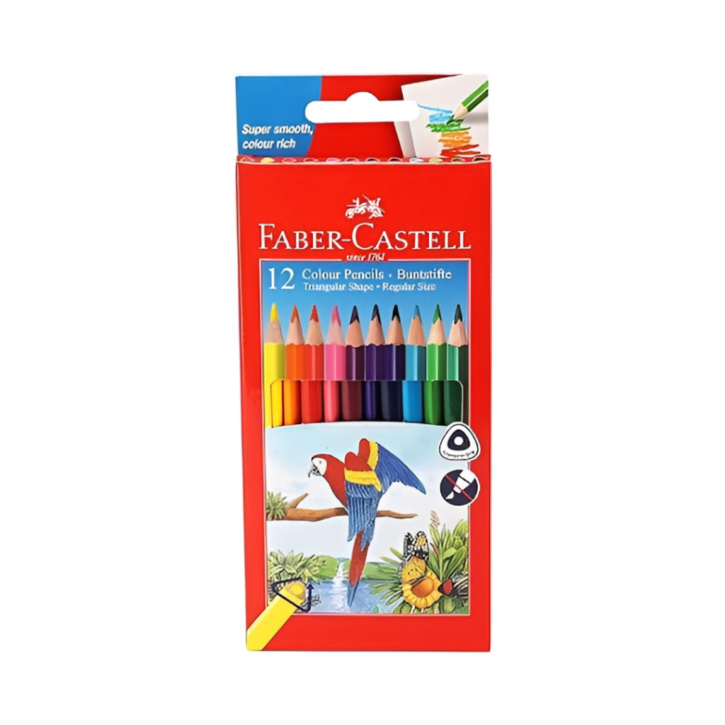 Faber Castell 12 watercolour pencil (box) - Image 2