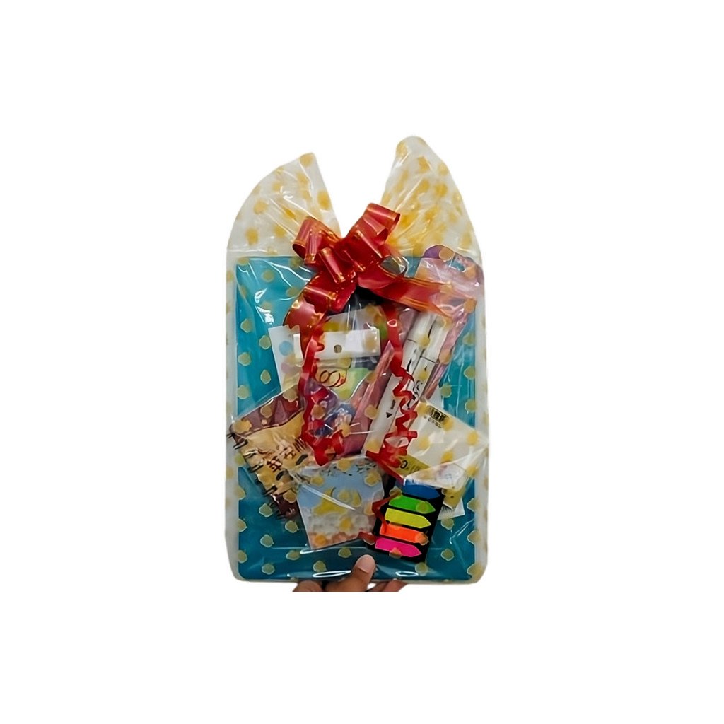 Exclusive Gift Pack File include Highlighter, Notebook, Box File A4, Paperclip, Sticky Note (Style B) - Image 2