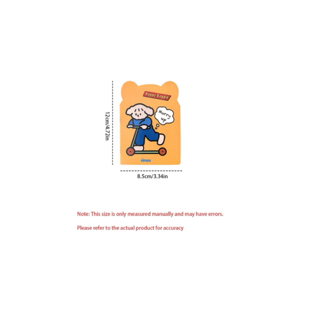 Cute Animal A6 Notebook for Student Working Office Stuffs C - Image 3