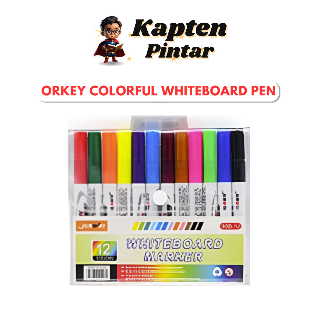 ORKEY COLORful Whiteboard Pen (set)
